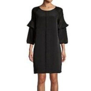 Halston Heritage Street Eyelash Dress Size M